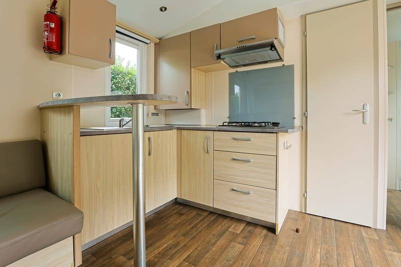 Rcn Port l'Epine — Mobile home Macareux in Trélévern, Pink Granite Coast