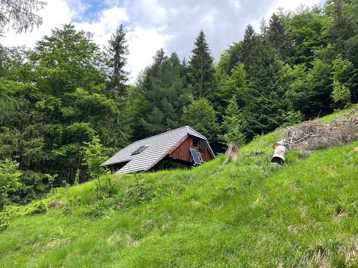 Gîte pour 6 personnes, avec Terrasse ainsi que Jardin et Vue à Bovec