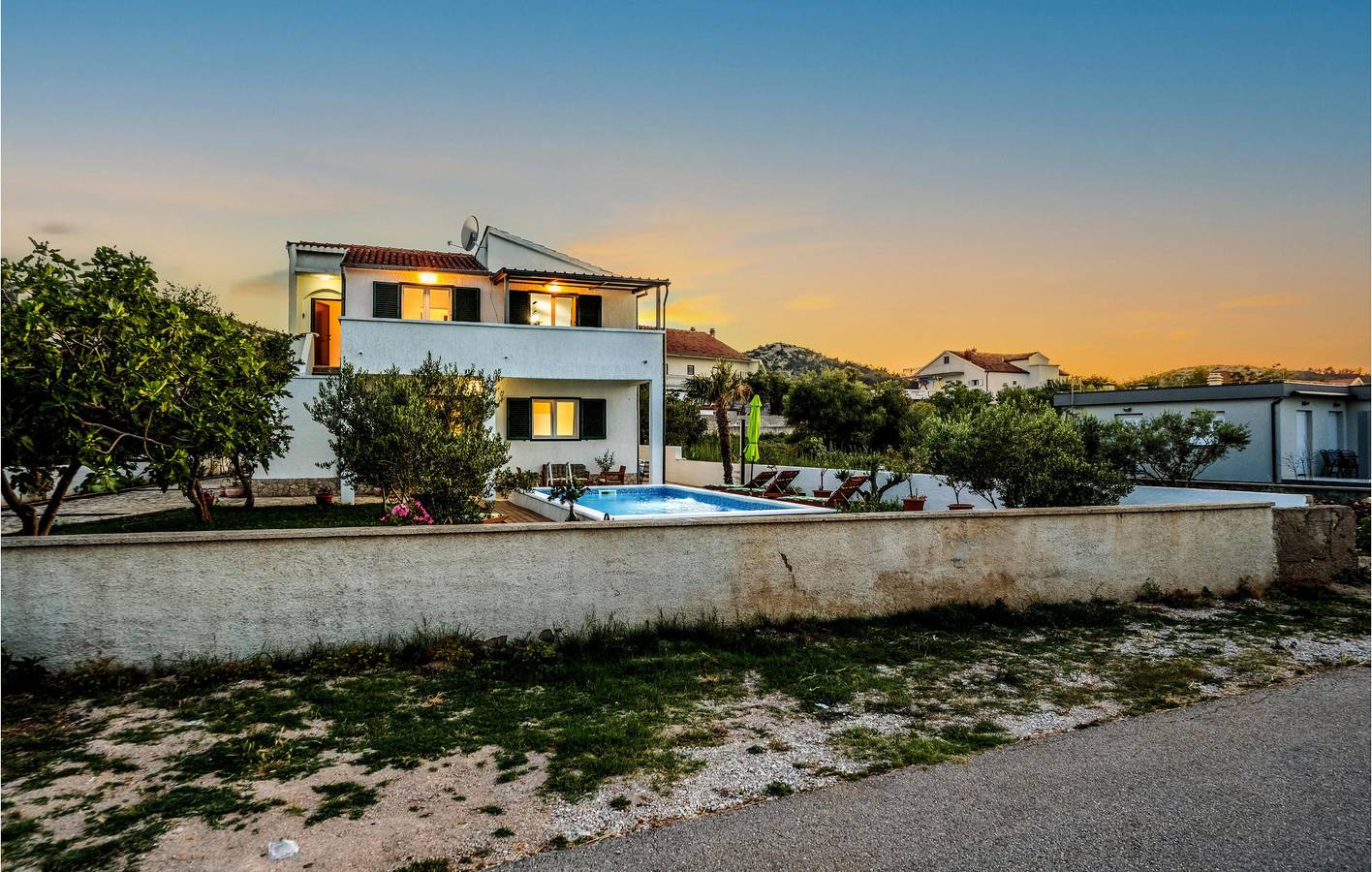 Ferienhaus für 10 Personen mit Pool in Raslina, Šibenik-Knin