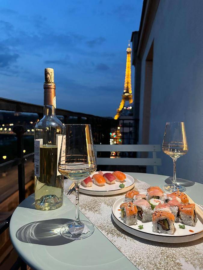 Ferienwohnung für 3 Personen, mit Balkon und Seeblick in Paris - 3