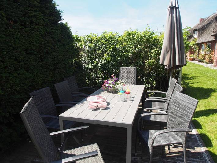 Ferienhaus für 8 Personen, mit Sauna und Terrasse sowie Garten und Ausblick, kinderfreundlich in Mittleres Nordfriesland - 4