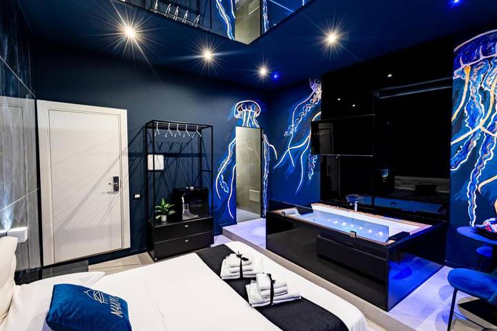 Chambre d’hôte pour 2 personnes, avec balcon ainsi que jacuzzi et sauna à Palerme - 2