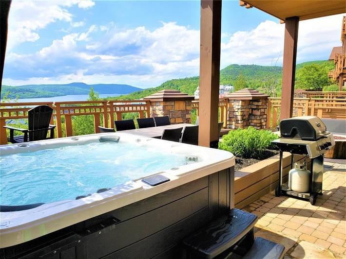 Aparthotel para 6 personas, con vistas además de terraza y vistas al lago, Se admiten mascotas - 1