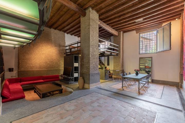 Loft per 4 persone a Trastevere
