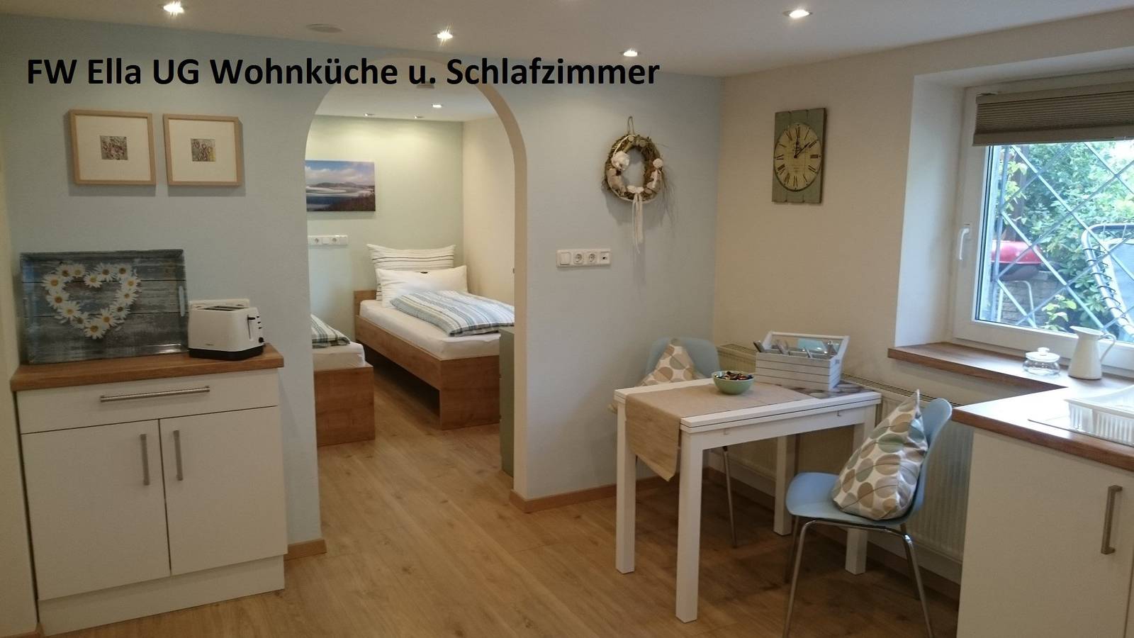 Ferienwohnung Rettinger / Monteurwohnung - Ferienhaus Ella Appartement im Ug in Windischeschenbach, Naturpark Nördlicher Oberpfälzer Wald