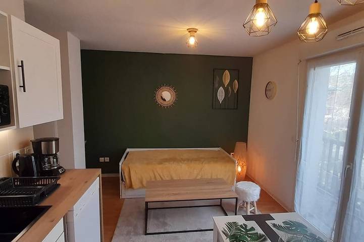 Ferienwohnung für 4 Personen, mit Balkon und Garten in Lourdes - 2