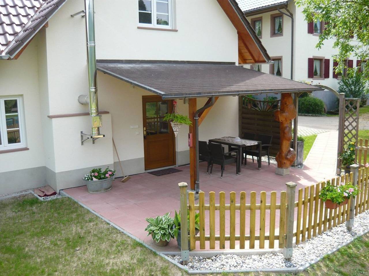 Ganze Wohnung, Ferienwohnung Kapellenhof mit privater Terrasse, Gemeinschaftsgarten und Wi-Fi in Glottertal, Südschwarzwald