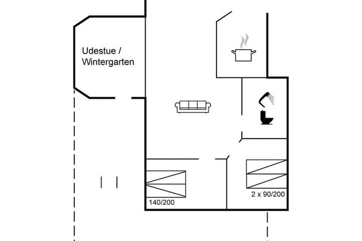 Ferienhaus für 4 Personen - 1