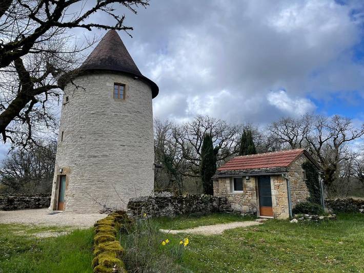 Maison de campagne pour 4 personnes, avec jardin et piscine à Puyjourdes - 3