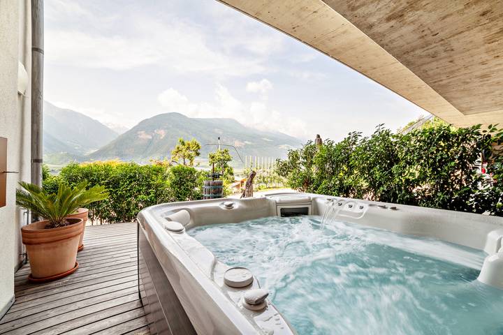 Ferienwohnung für 4 Personen, mit Garten und Whirlpool, mit Haustier im Vinschgau - 2