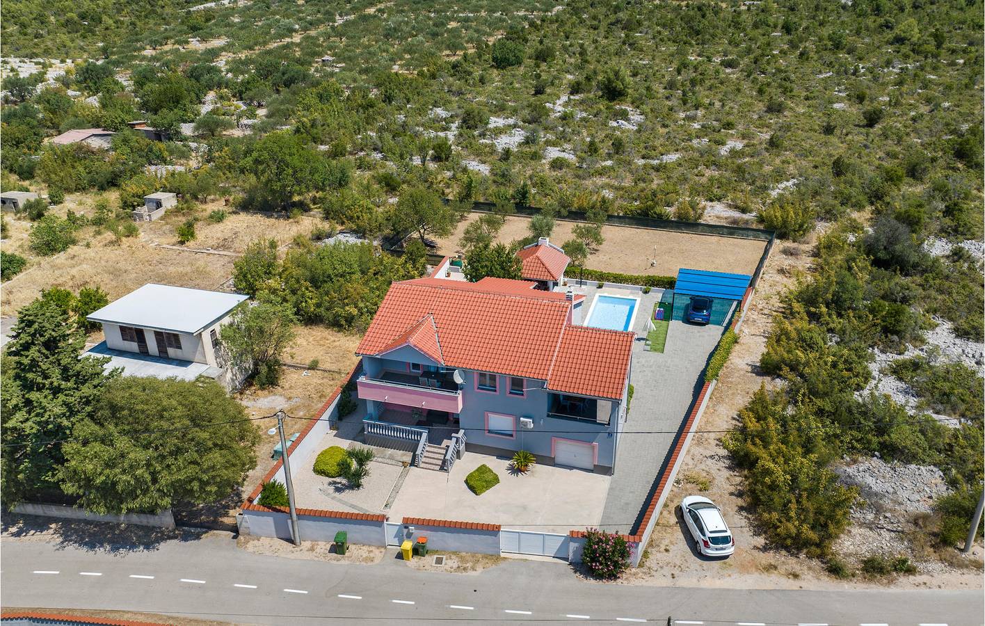 Ferienhaus für 8 Personen mit Terrasse in Tisno, Šibenik-Knin