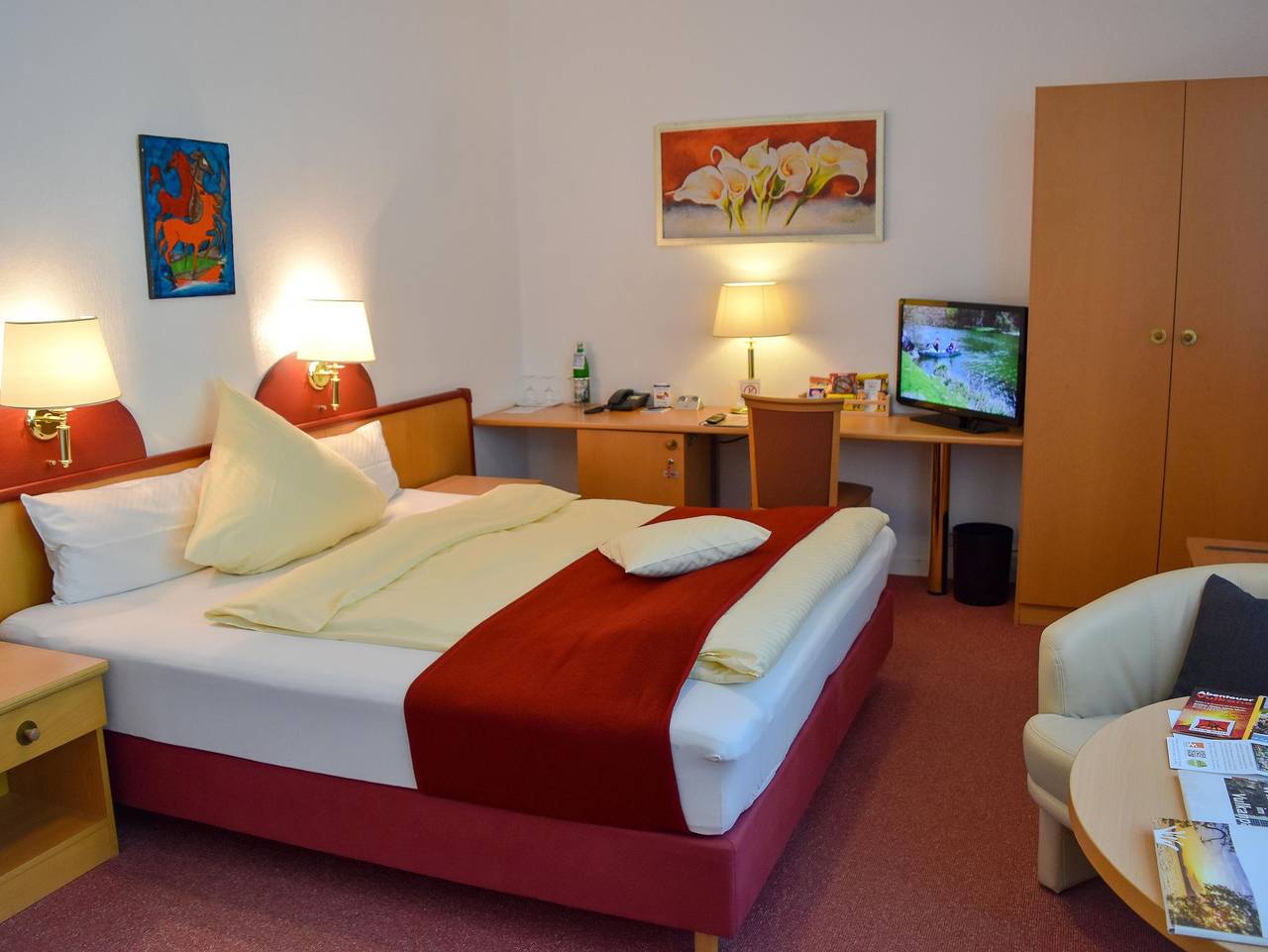 Hansa Hotel - Doppelzimmer Dusche/Wc in Osteifel