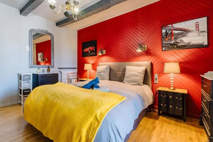 Location de vacances pour 8 personnes, avec piscine et terrasse ainsi que jardin et vue à Valprionde - 3