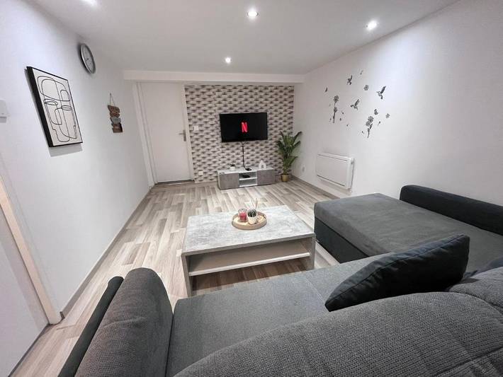 Appartement de vacances pour 5 personnes, avec jardin