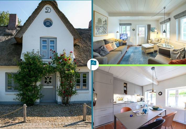 Ferienhaus für 5 Personen, mit Terrasse und Garten in Midlum