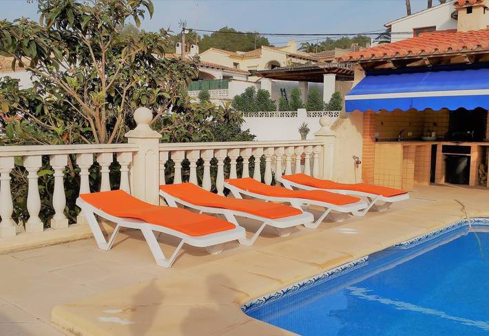 Casa rural para 8 personas, con jardín en Teulada - 3