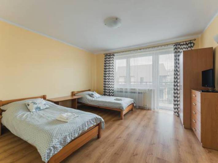 Apartament wakacyjny dla 7 osób, z balkon i widok w Wadowice