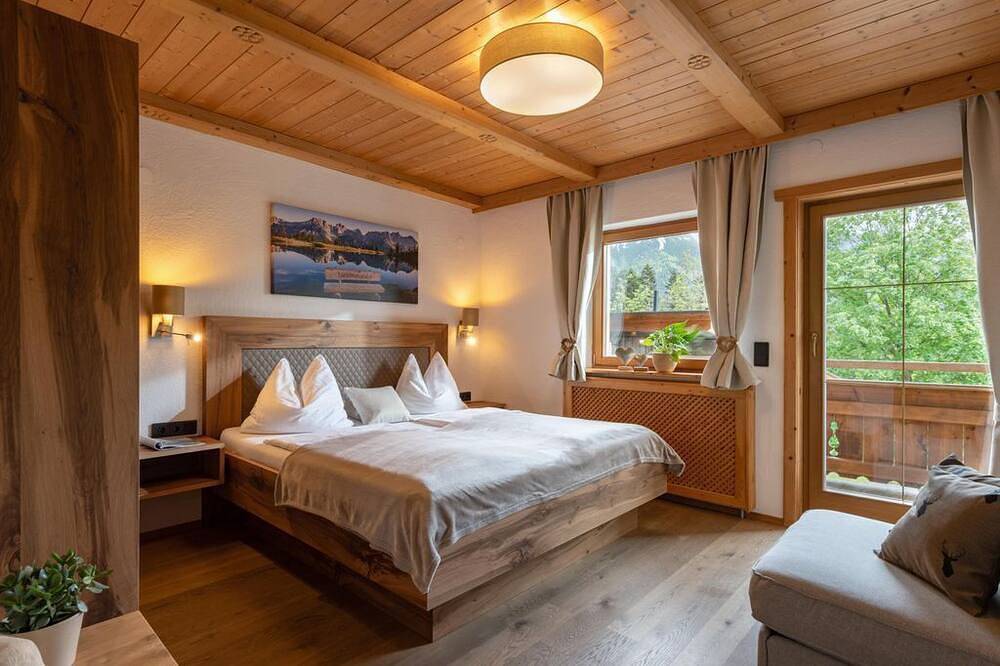 Ganze Wohnung, Appartement \"Hartkaiserblick\", 2 Schlafräume - Ferienwohnung Obermühlberg in Ellmau, Kaisergebirge