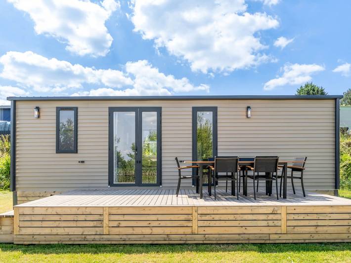 Ferienhaus für 6 Personen, mit Terrasse und Pool, mit Haustier