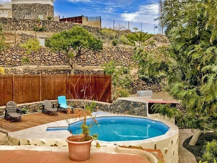 Casa vacacional para 3 personas, con Terraza y Jardín en Candelaria