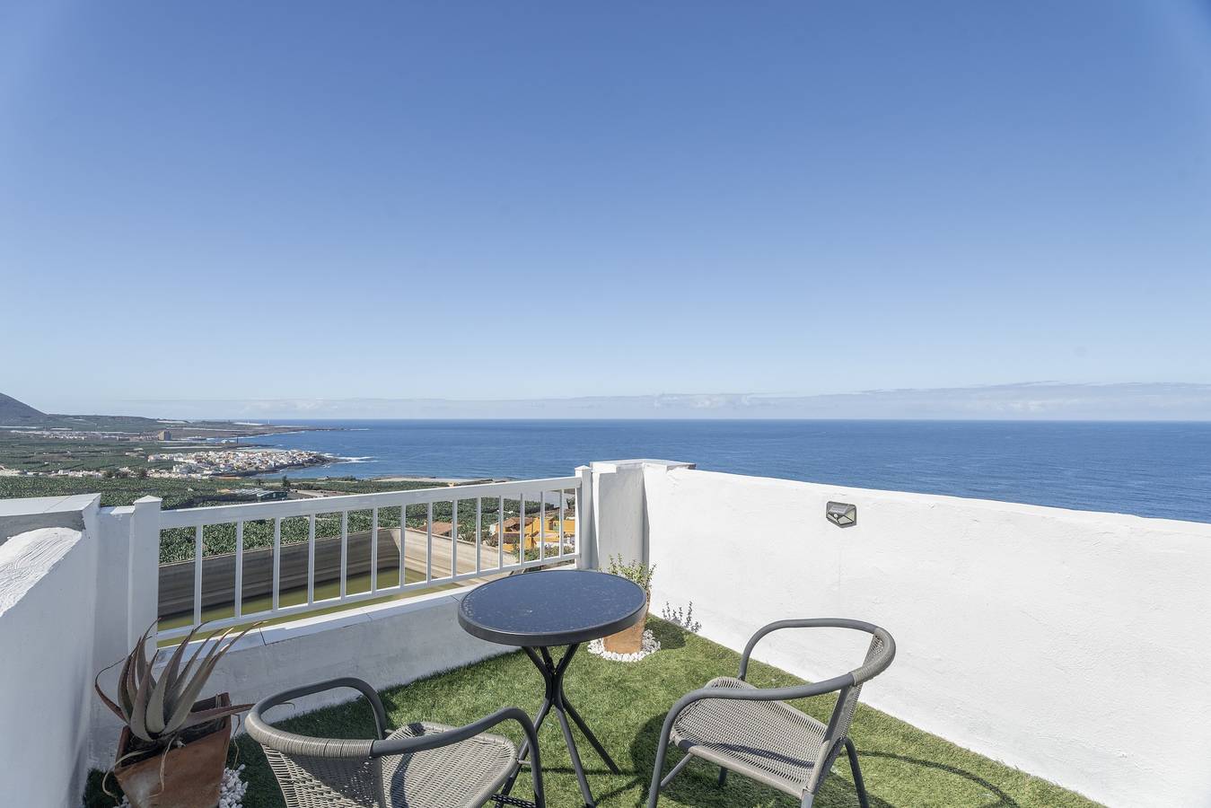 Fuerteventura con esposizione interna con terrazza condivisa e Wi-Fi in Las Cruces, Garachico