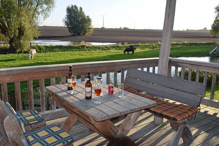 Bungalow für 4 Personen, mit Garten