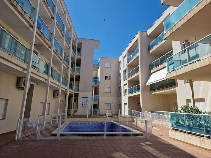 Apartamento de vacaciones para 4 personas, con piscina y terraza, Se admiten mascotas - 1