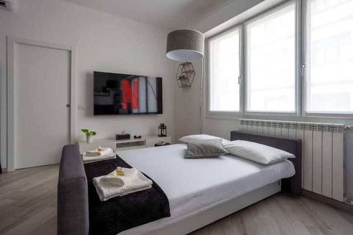 Ganze Wohnung, [Maison Lebon 5 ★] Modern & elegant! Metro 1min in Mailand, Mailand Provinz