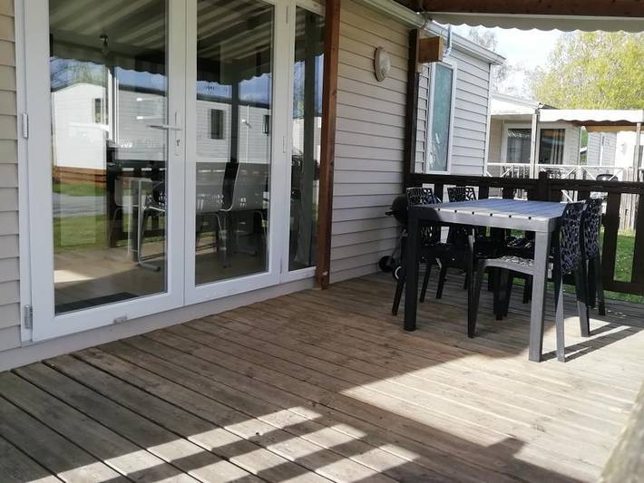 Mobil home pour 4 personnes, avec bassin pour enfant dans Haute-Saône - 3