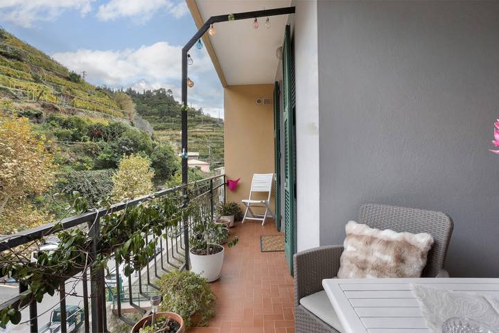 Holiday rental for 2 people, with balcony in Cinque Terre