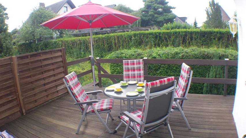 Ferienwohnung für 6 Personen, mit Terrasse und Ausblick