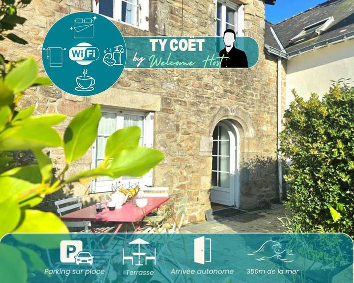 Maison d’hôte pour 4 personnes, avec terrasse