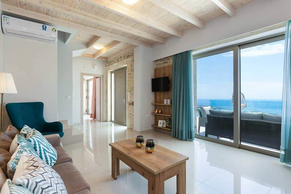 Villa Daphne Private pool, sea view, luxury, Bbq in Falassarna, Chania und Umgebung