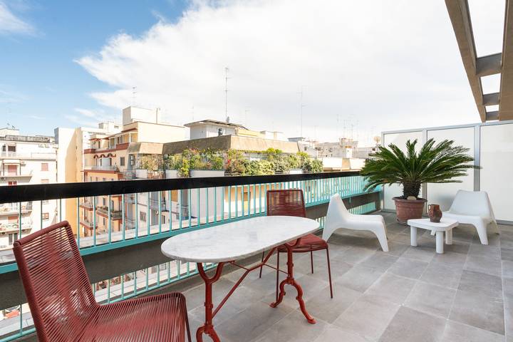 Loft per 4 persone, con Balcone e Terrazza a Bari