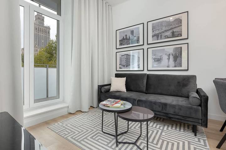Apartament wakacyjny dla 6 osób, z ogród w Warszawa
