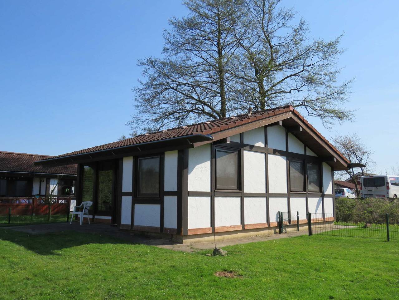 Ferienhaus Scout 48 im Feriendorf Altes Land - Ferienhaus 54 Scout 48qm für max. 6 Personen mit Haustier in Hollern-Twielenfleth, Altes Land Stade