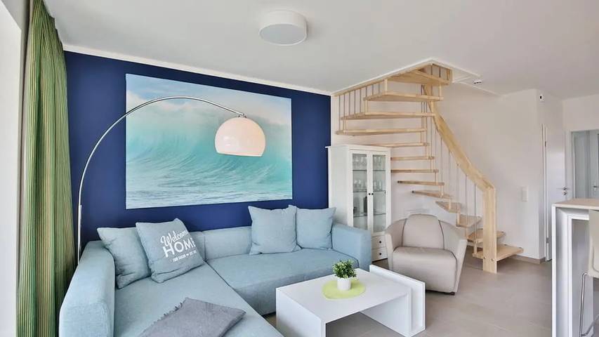 Ferienhaus mit Meerblick für 6 Personen, mit Sauna und Balkon in Cuxhaven (Stadt)