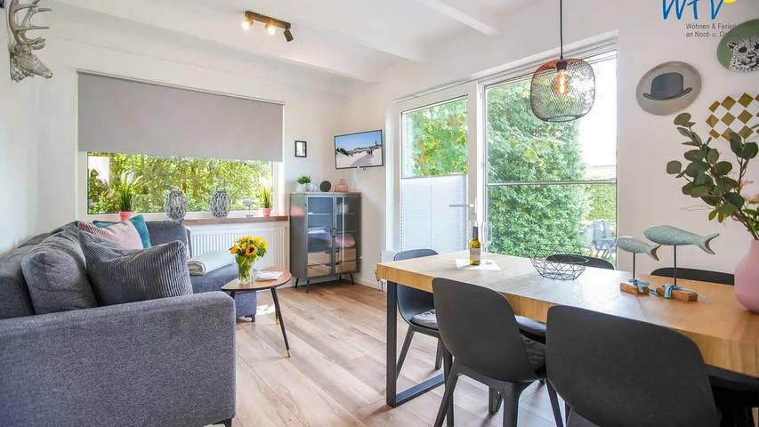 Ferienhaus für 4 Personen, mit Garten auf Borkum - 2