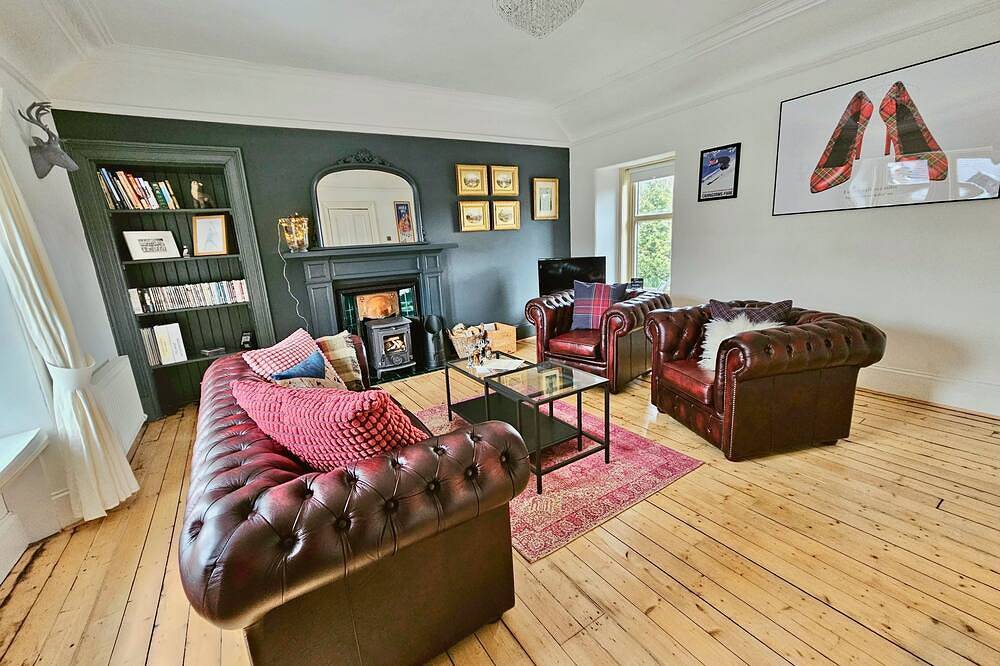 Ganze Wohnung, Award-winning & stylish - Caman House, in the heart of the Cairngorms. in Newtonmore, Cairngorms National Park