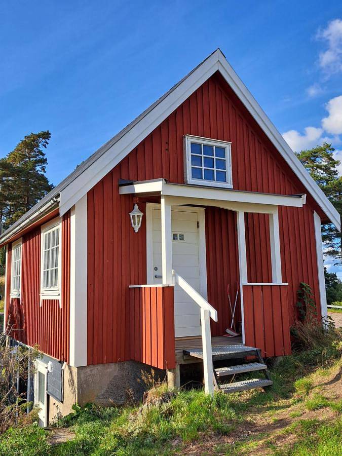 Ferienwohnung für 3 Personen, mit Garten und Seeblick sowie Ausblick in Dals-Eds und Umgebung