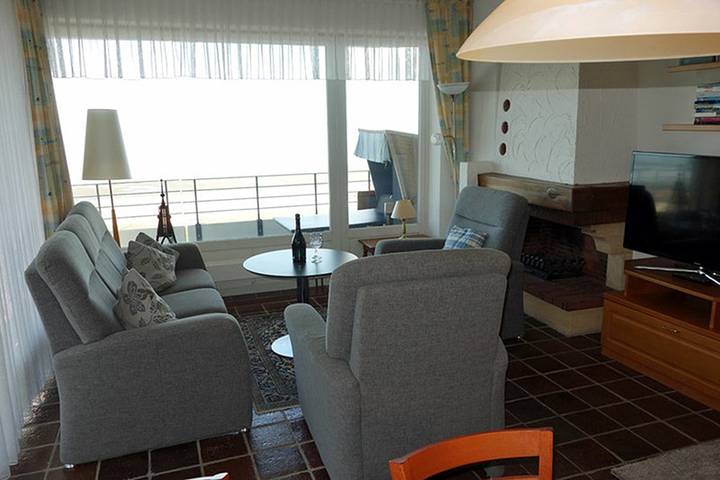 Ferienhaus mit Meerblick für 4 Personen, mit Seeblick und Balkon in Cuxhaven - 4