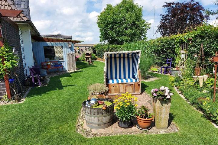 Ferienwohnung für 4 Personen, mit Terrasse und Garten