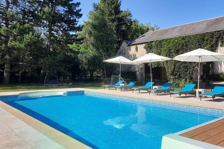 Maison de vacances pour 10 personnes, avec Terrasse et Jardin à Fondettes