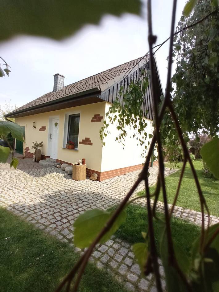 Ferienhaus für 3 Personen, mit Garten am Schweriner See
