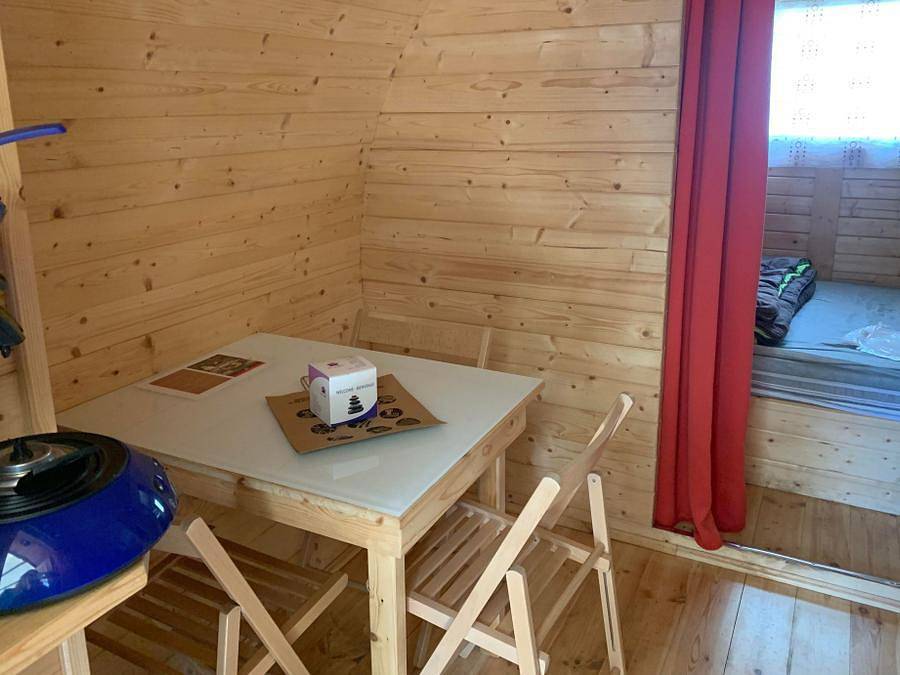 Camping L'Etang du Pays Blanc - Hébergement 3 personnes - Barel (sans douche) in Guérande, Côte d'Amour