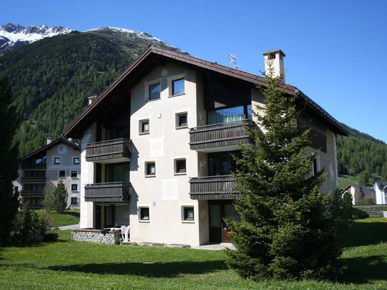 Geheel appartement, Chesa Arettas in Bever, Oberengadin