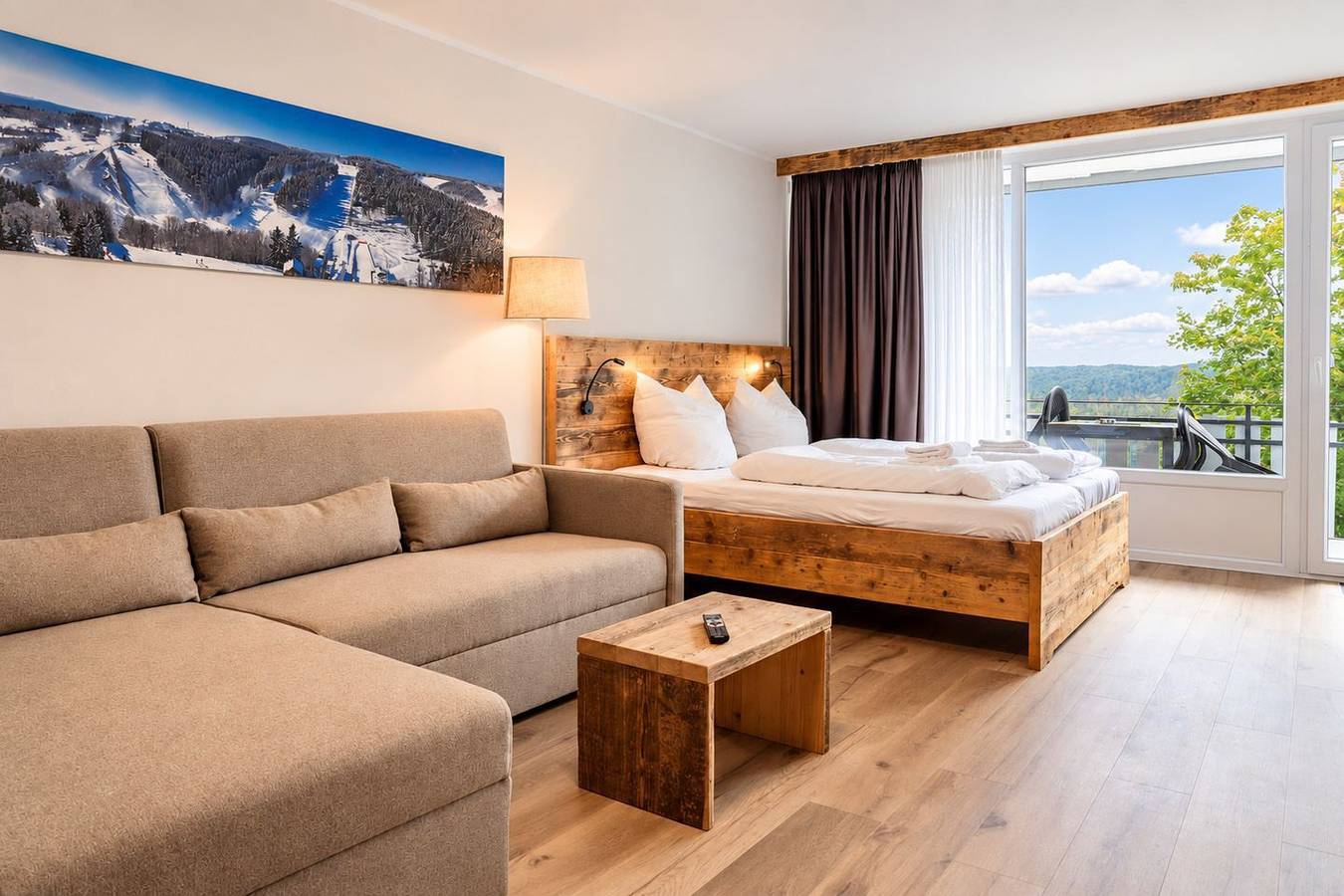Ganze Wohnung, Smart Resorts - Haus Brilliant - Ferienwohnung 603 mit 1 Schlafzimmer und Balkon, max. 6 Personen in Winterberg, Hochsauerlandkreis