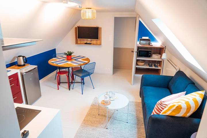 Chambre d’hôte pour 4 personnes, avec Jacuzzi et Terrasse ainsi que Jardin et Vue dans le Pas-de-Calais - 2