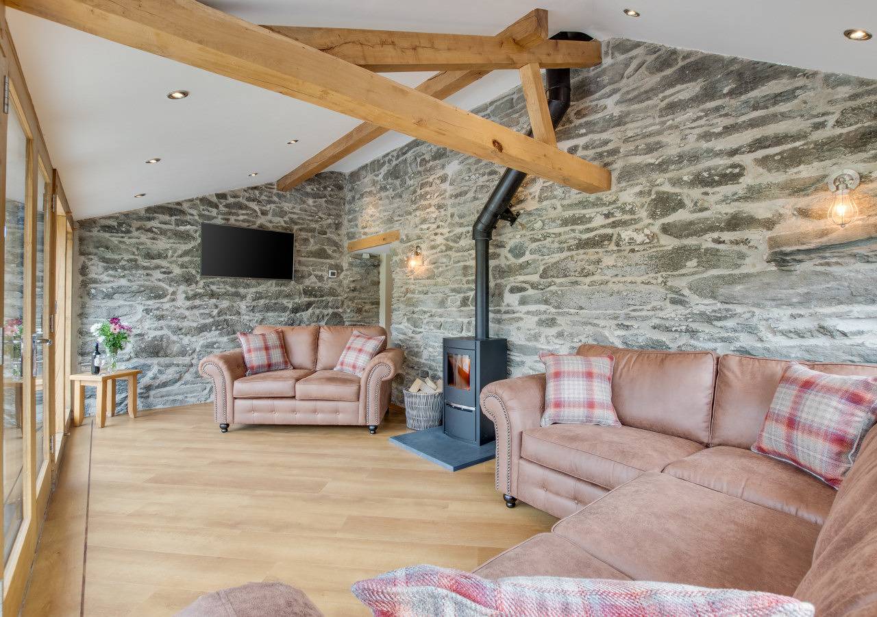 Ysgubor Llew Coch in Bala, Snowdonia