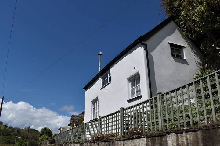 Cottage for 2 people, with garden, with pets in Combe Martin